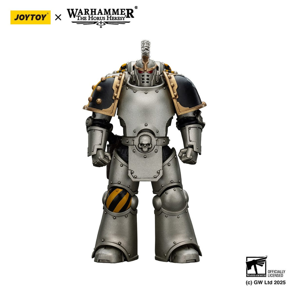 Immagine del prodotto Warhammer The Horus Heresy Action figure 1/18 Iron Warriors Command Squad Chosen con Legion Standard 12 cm