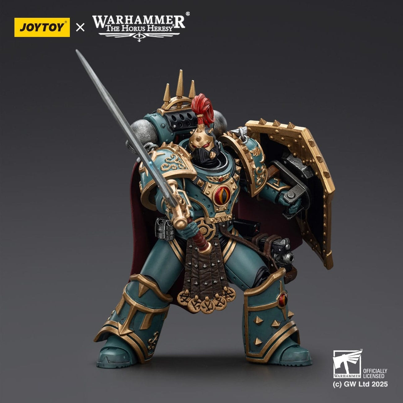 Immagine del prodotto Warhammer The Horus Heresy action figure Sons of Horus Little Horus Aximand Captain of the 5th Company 20 cm