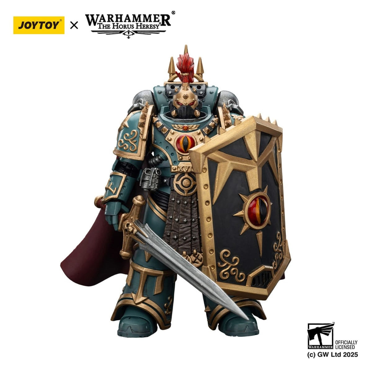 Immagine del prodotto Warhammer The Horus Heresy action figure Sons of Horus Little Horus Aximand Captain of the 5th Company 20 cm