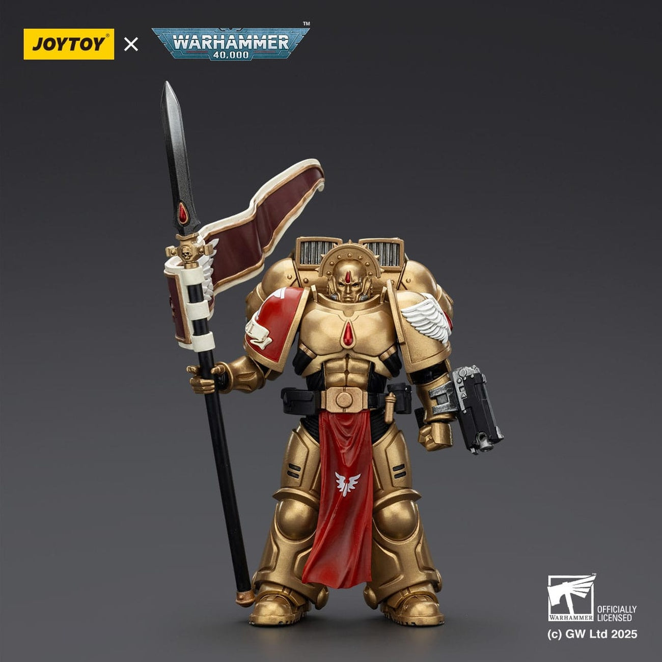 Immagine del prodotto Warhammer 40,000: Combat Patrol Blood Angels Action figure Sanguinary Guard 3 con Angelus Boltgun e Encarmine Spear 20 cm