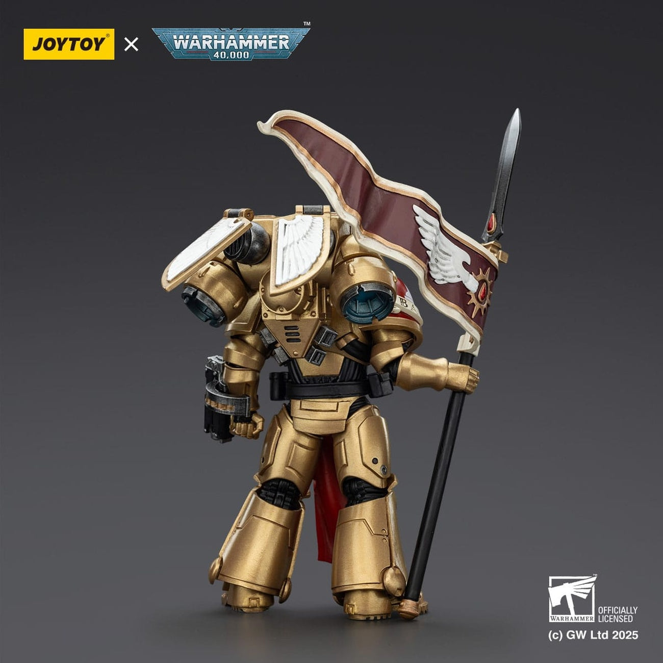 Immagine del prodotto Warhammer 40,000: Combat Patrol Blood Angels Action figure Sanguinary Guard 3 con Angelus Boltgun e Encarmine Spear 20 cm