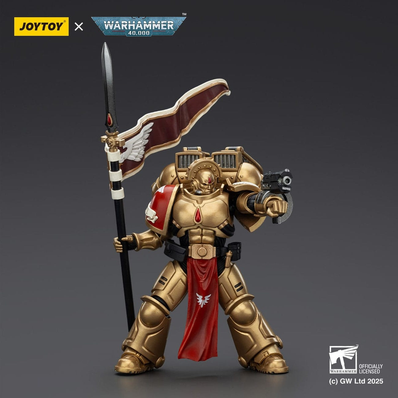 Immagine del prodotto Warhammer 40,000: Combat Patrol Blood Angels Action figure Sanguinary Guard 3 con Angelus Boltgun e Encarmine Spear 20 cm