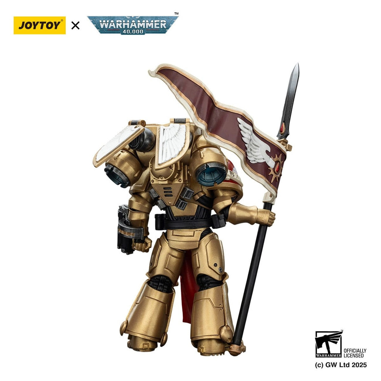 Product image Warhammer 40,000: Combat Patrol Blood Angels Action Figure Sanguinary Guard 3 with Angelus Boltgun and Encarmine Spear 20 cm
