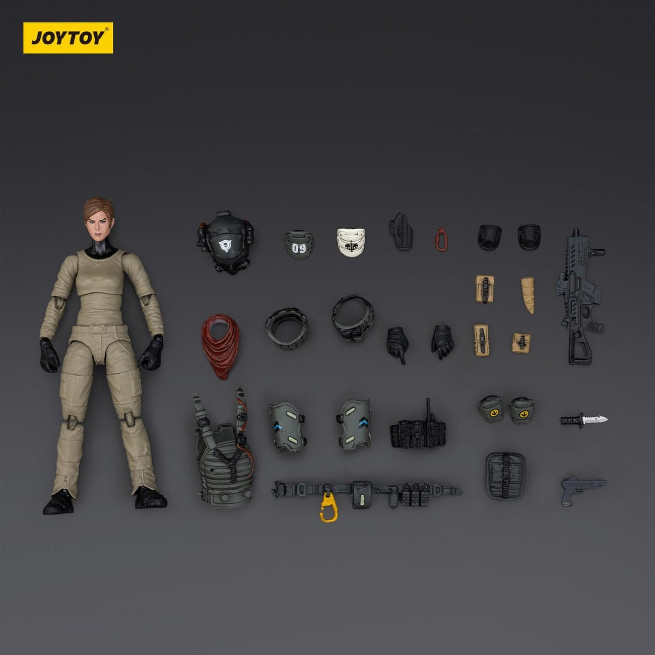 Immagine del prodotto Action figure APOC Series Dark Source Stellar Scar Assault Team Gravelgold 11 cm