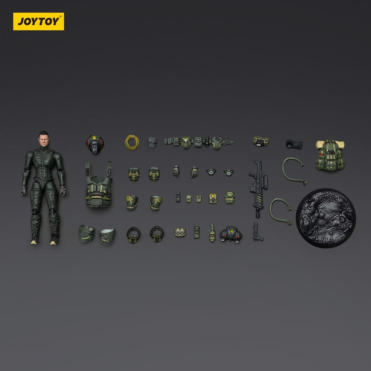Immagine del prodotto Steel Ride Corps Dark Source action figure Assaulter Rhett 7 cm
