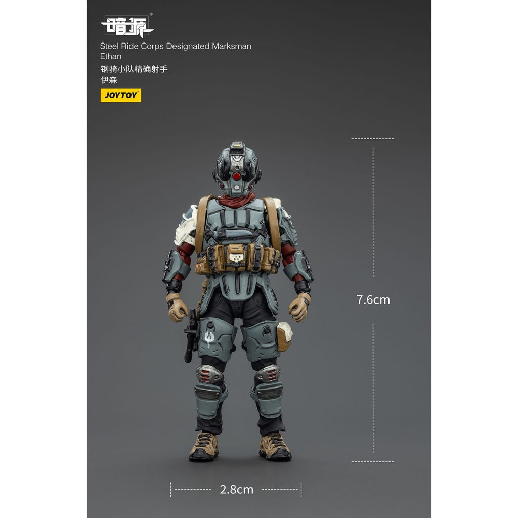 Immagine del prodotto Steel Ride Corps Dark Source action figure Designated Marksman Ethan 7 cm