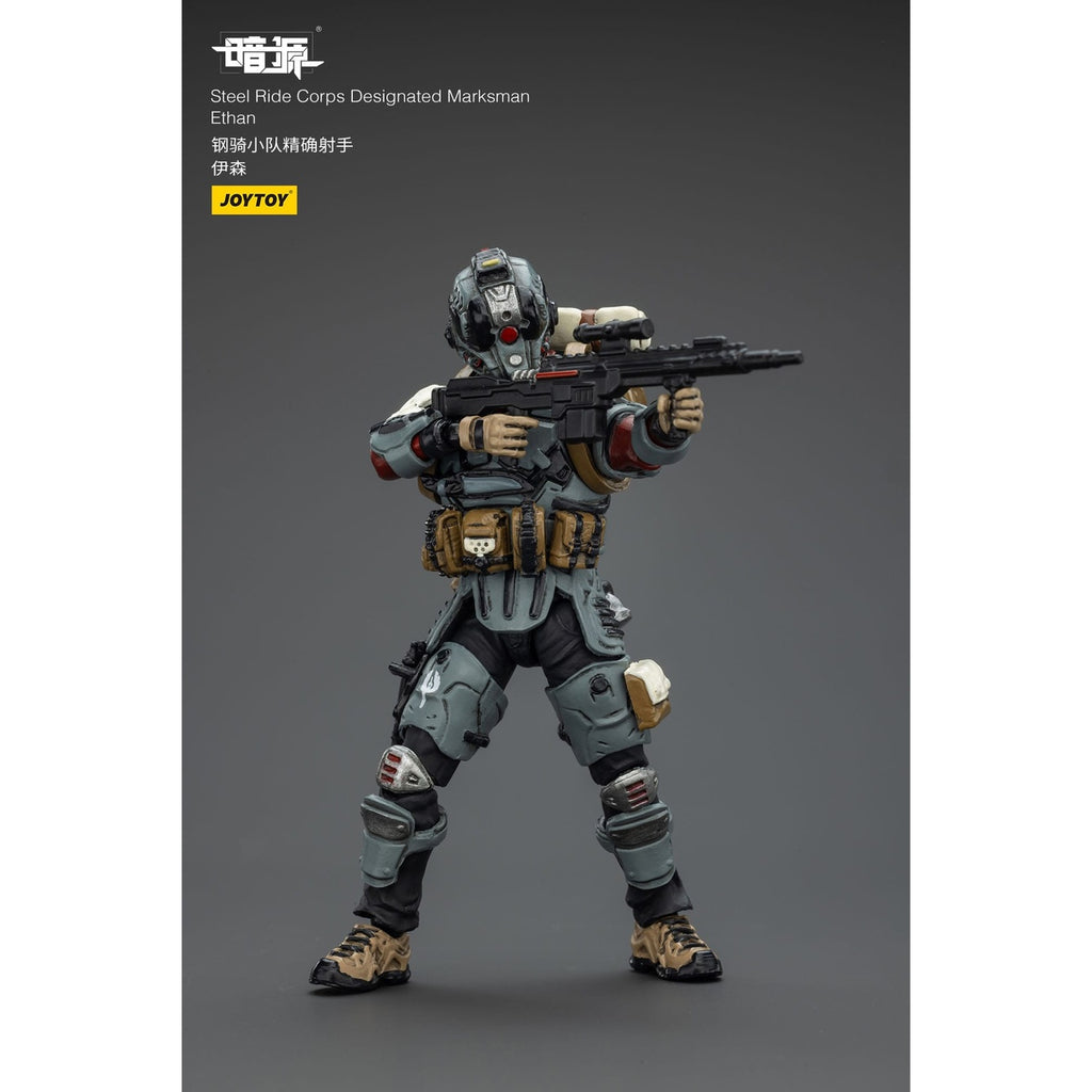 Immagine del prodotto Steel Ride Corps Dark Source action figure Designated Marksman Ethan 7 cm