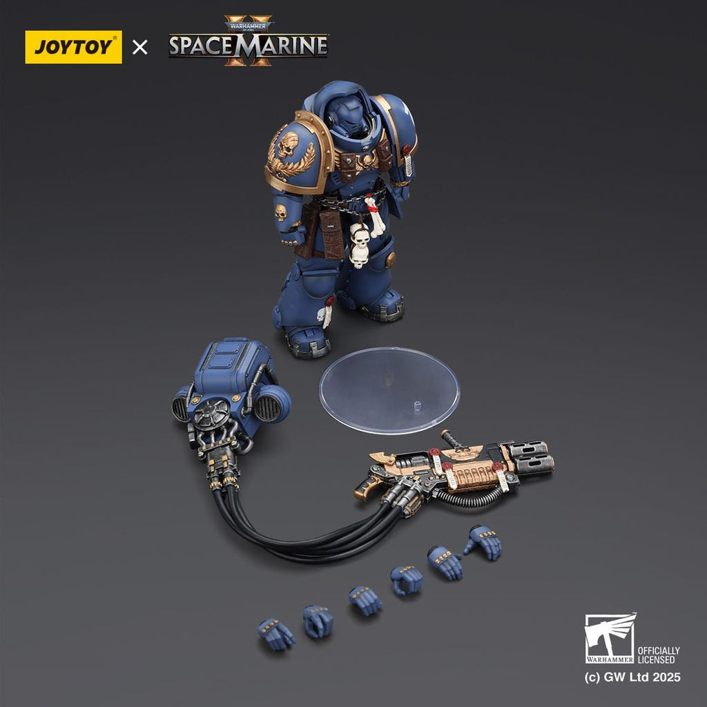 Immagine del prodotto Warhammer 40,000: Space Marine 2 Action figure Ultramarines Heavy Artificer Armor con Relic Multi-Melta 13 cm