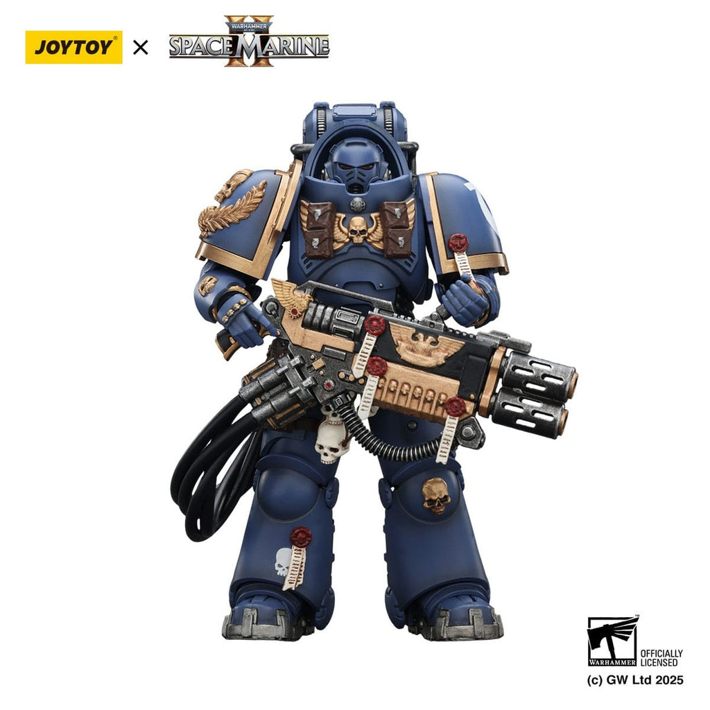 Immagine del prodotto Warhammer 40,000: Space Marine 2 Action figure Ultramarines Heavy Artificer Armor con Relic Multi-Melta 13 cm