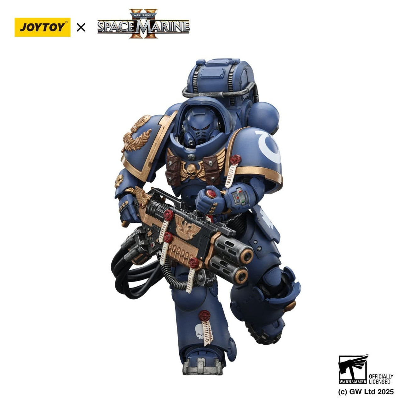 Immagine del prodotto Warhammer 40,000: Space Marine 2 Action figure Ultramarines Heavy Artificer Armor con Relic Multi-Melta 13 cm