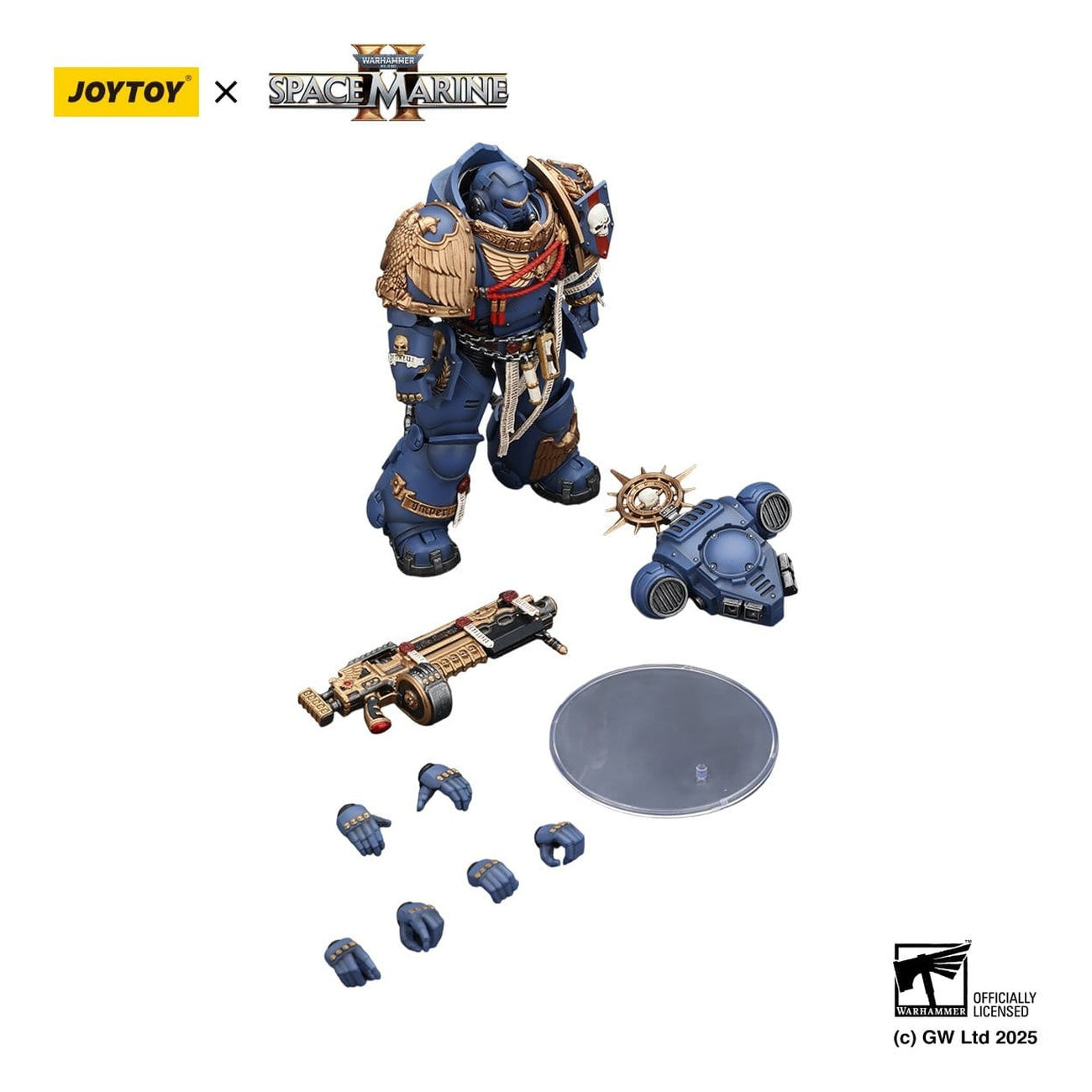 Immagine del prodotto Action figure Warhammer 40.000 Ultramarines Heavy Relic Primus Armor 13 cm