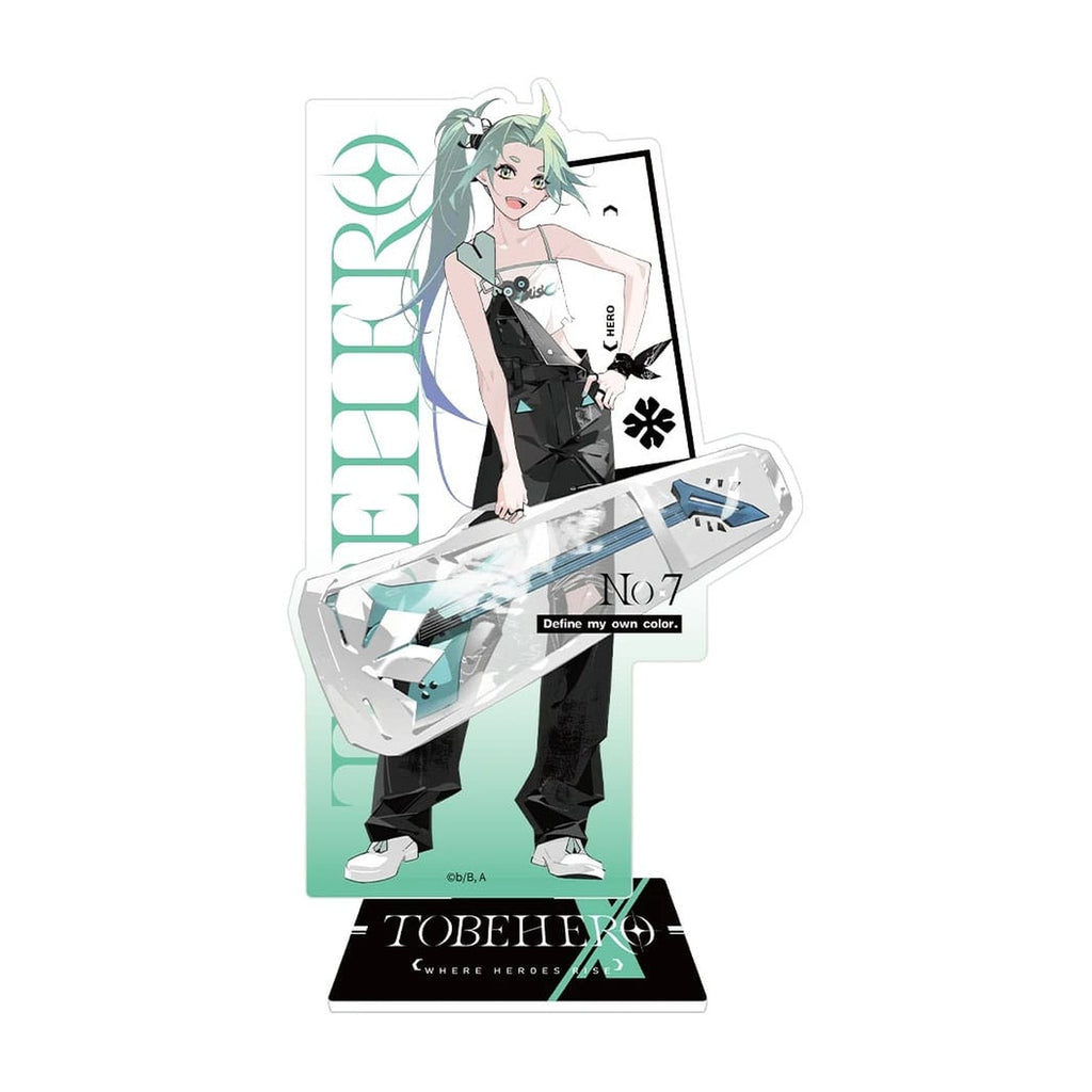 Immagine del prodotto To Be Hero X Stand acrilico Hero Show Series Lucky Cyan 17 cm