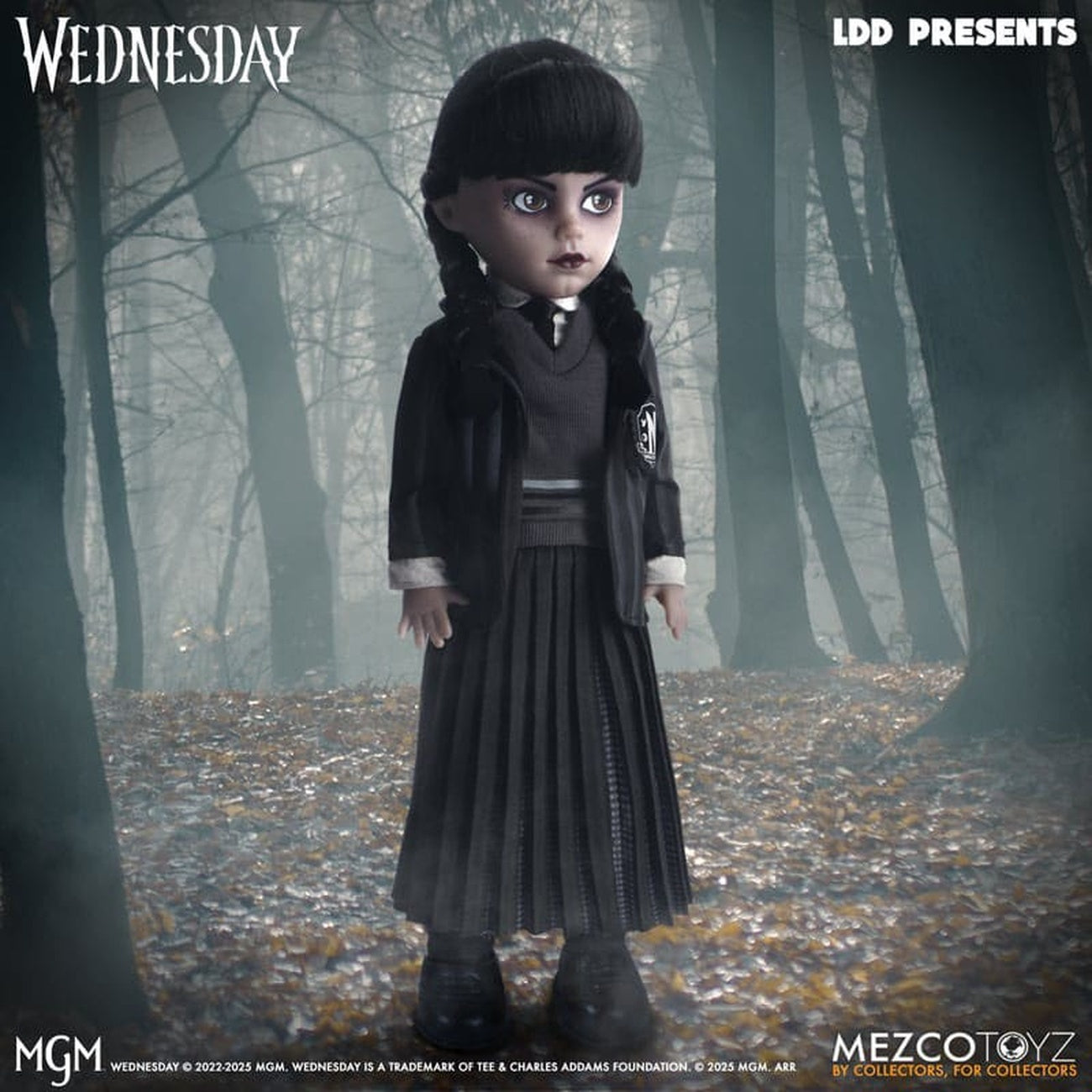 Immagine del prodotto Bambola Wednesday LDD Presents Wednesday in uniforme Nevermore Academy 25 cm