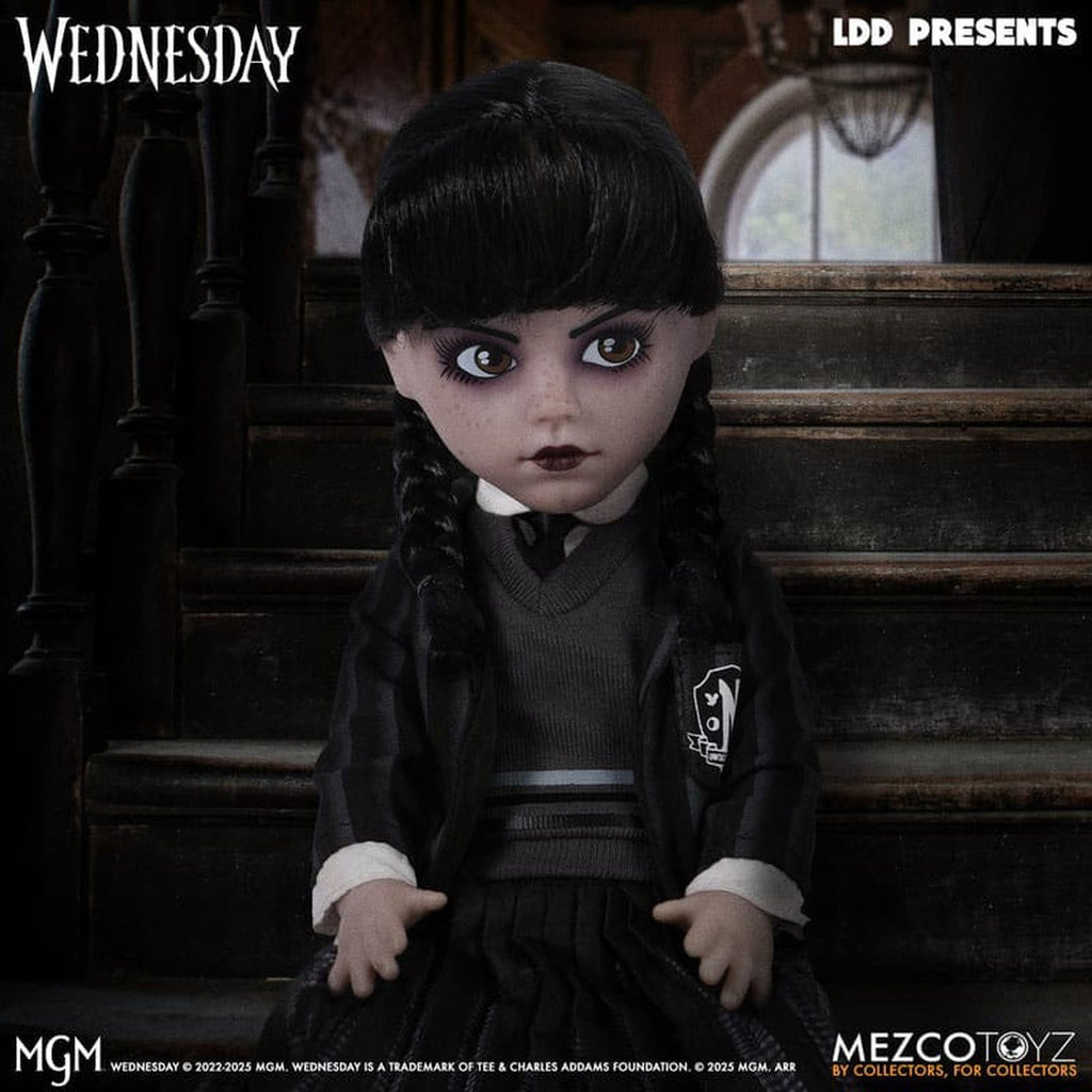 Immagine del prodotto Bambola Wednesday LDD Presents Wednesday in uniforme Nevermore Academy 25 cm