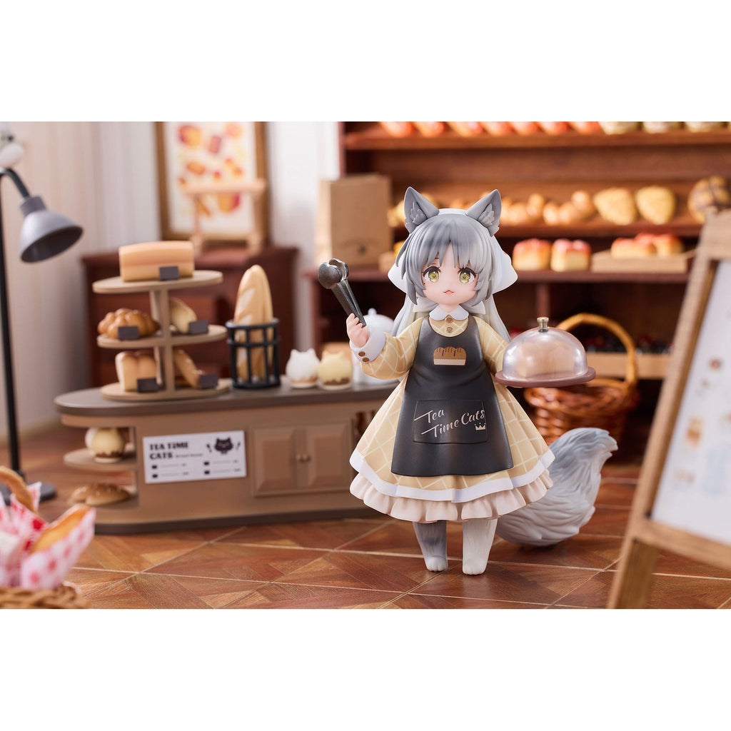 Product image Decorated Life Collection PVC Statue Tea Time Cats - Cat Town Bakery Staff & Customer Set 12 cm