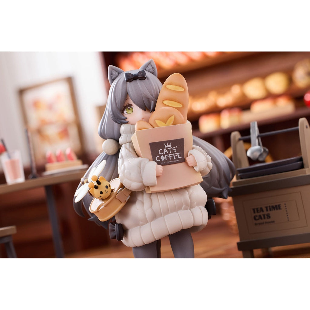 Product image Decorated Life Collection PVC Statue Tea Time Cats - Cat Town Bakery Staff & Customer Set 12 cm