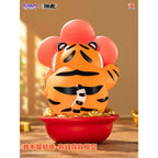 Immagine del prodotto I Am Not Fat Tiger Statue Alexander the Tiger Rich Flower 20 cm
