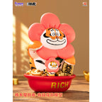 Immagine del prodotto I Am Not Fat Tiger Statue Alexander the Tiger Rich Flower 20 cm