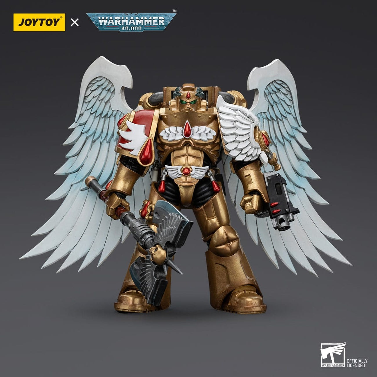 Immagine del prodotto Warhammer 40,000 Action figure 1/18 Blood Angels Sanguinary Guard with Encarmine Axe 12 cm