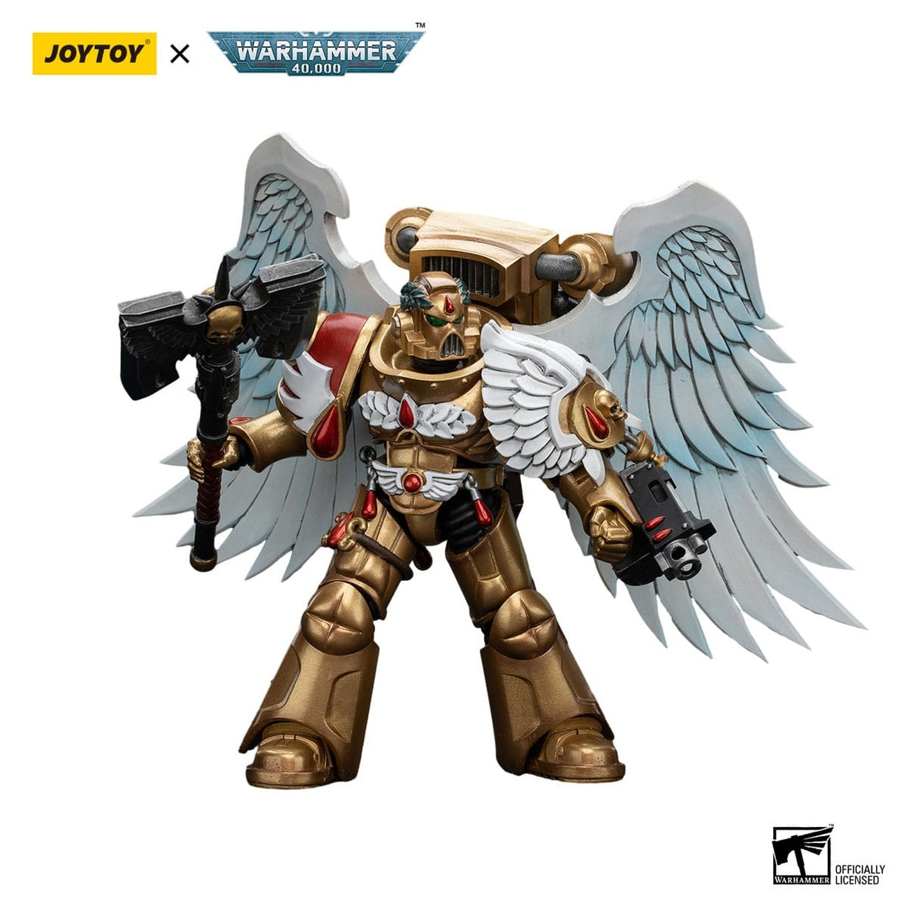 Immagine del prodotto Warhammer 40,000 Action figure 1/18 Blood Angels Sanguinary Guard with Encarmine Axe 12 cm