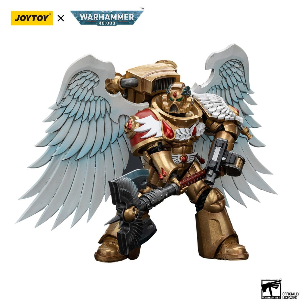 Immagine del prodotto Warhammer 40,000 Action figure 1/18 Blood Angels Sanguinary Guard with Encarmine Axe 12 cm