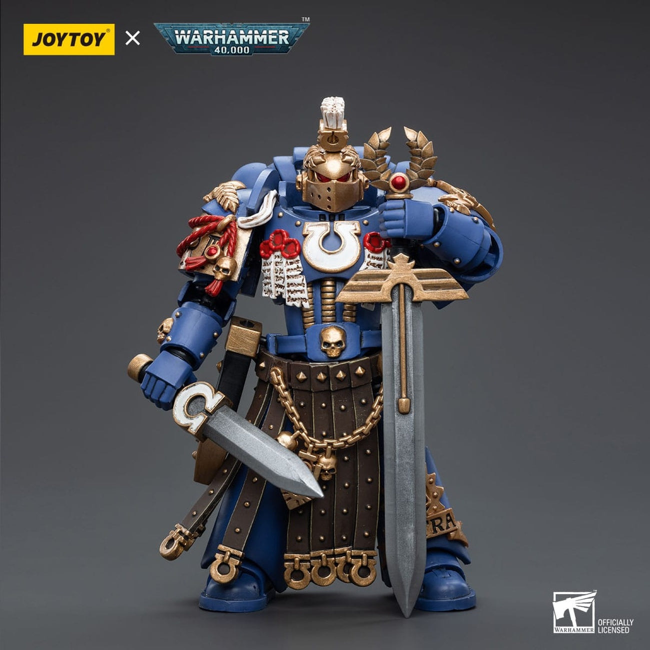 Immagine del prodotto Action figure Warhammer 40k 1/18 Ultramarines Honour Guard Chapter Champion 12 cm