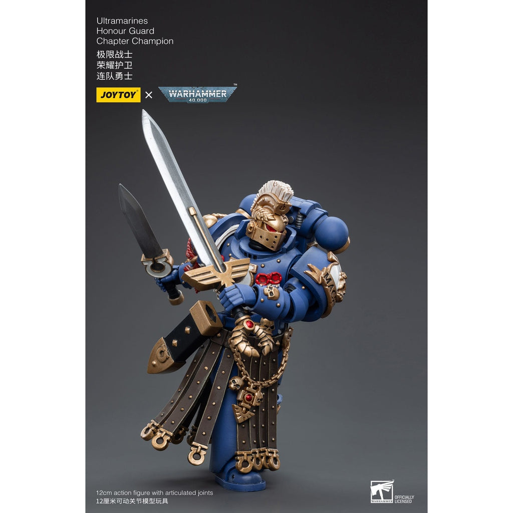 Immagine del prodotto Action figure Warhammer 40k 1/18 Ultramarines Honour Guard Chapter Champion 12 cm