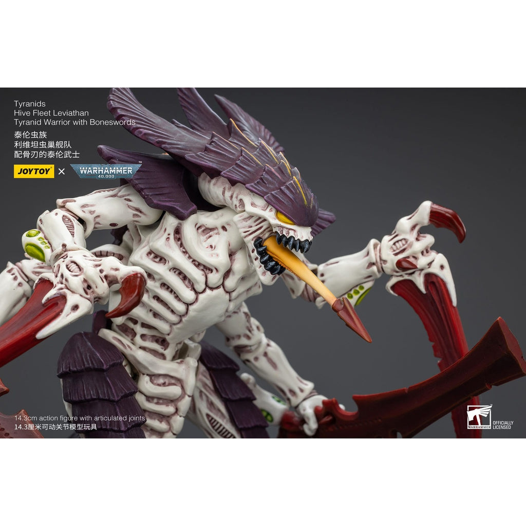 Immagine del prodotto Warhammer 40K Action figure 1/18 Tyranids Hive Fleet Leviathan Tyranid Warrior with Boneswords 12 cm