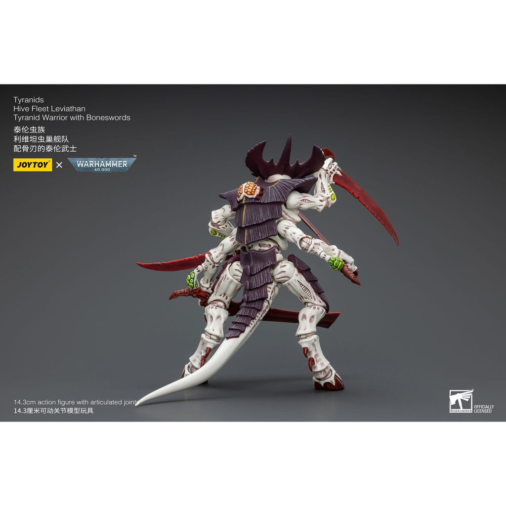 Immagine del prodotto Warhammer 40K Action figure 1/18 Tyranids Hive Fleet Leviathan Tyranid Warrior with Boneswords 12 cm