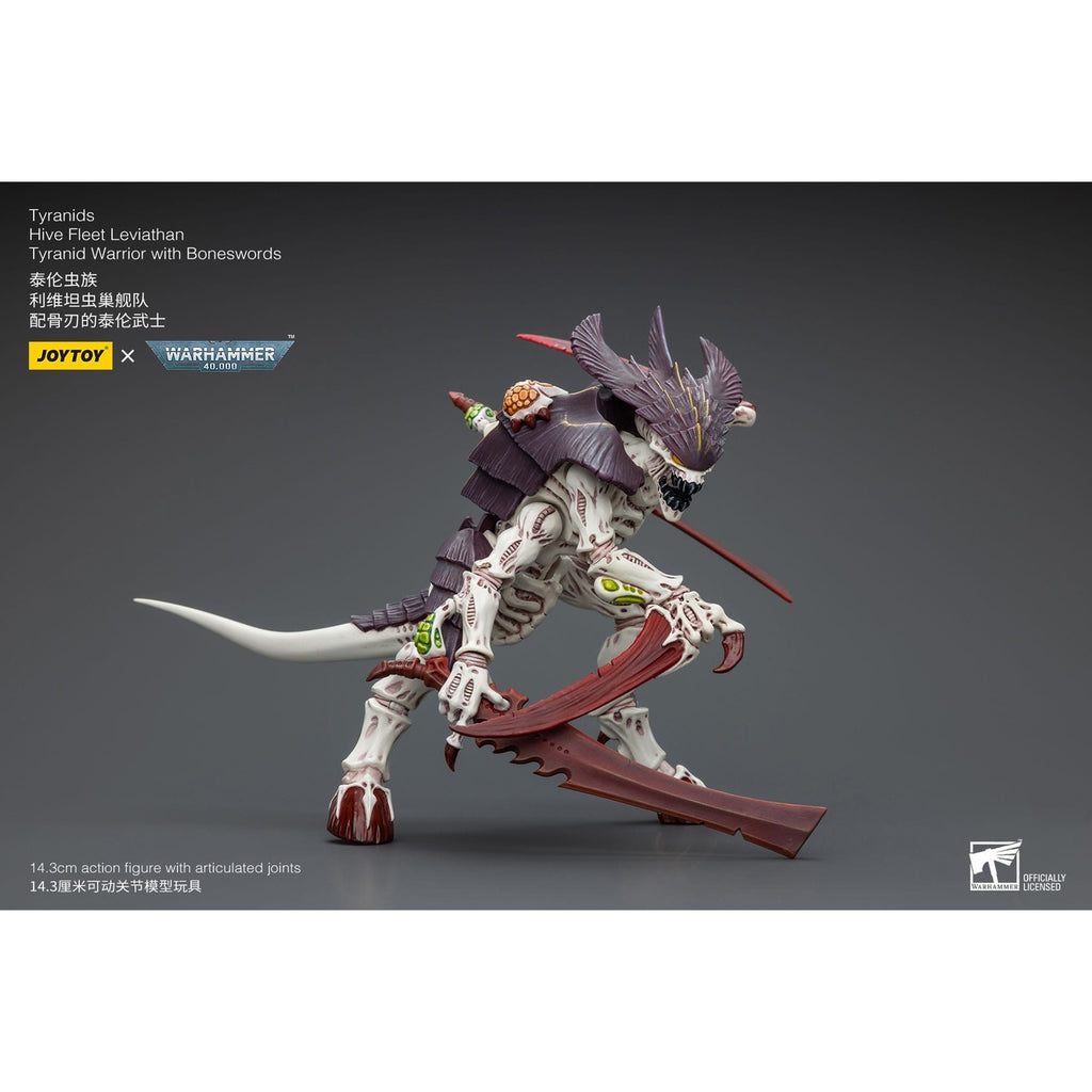 Immagine del prodotto Warhammer 40K Action figure 1/18 Tyranids Hive Fleet Leviathan Tyranid Warrior with Boneswords 12 cm