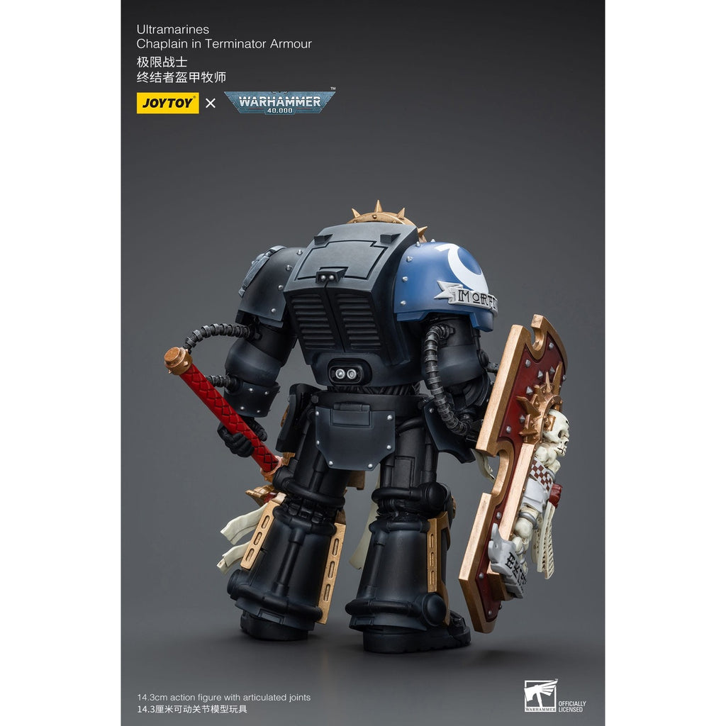 Immagine del prodotto Warhammer 40k Action figure 1/18 Ultramarines Chaplain in Terminator Armour 12 cm
