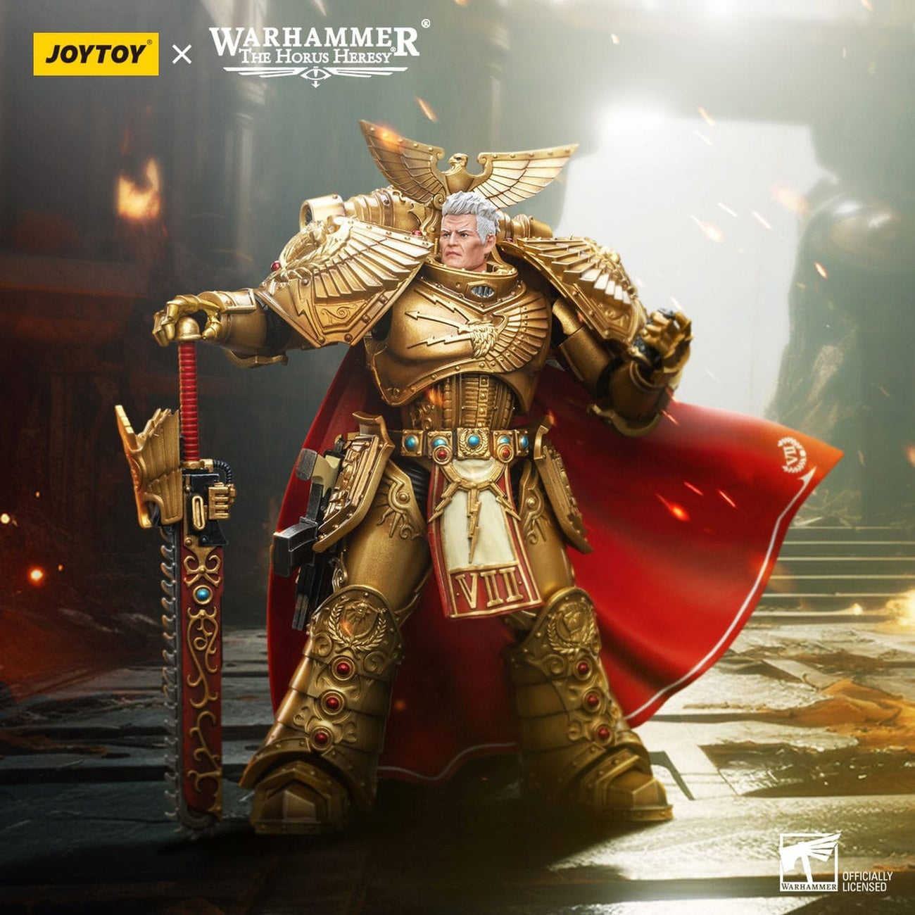 Product image Warhammer The Horus Heresy Action Figure 1/18 Imperial Fists Rogal Dorn Primarch of the 7th Legion 12 cm