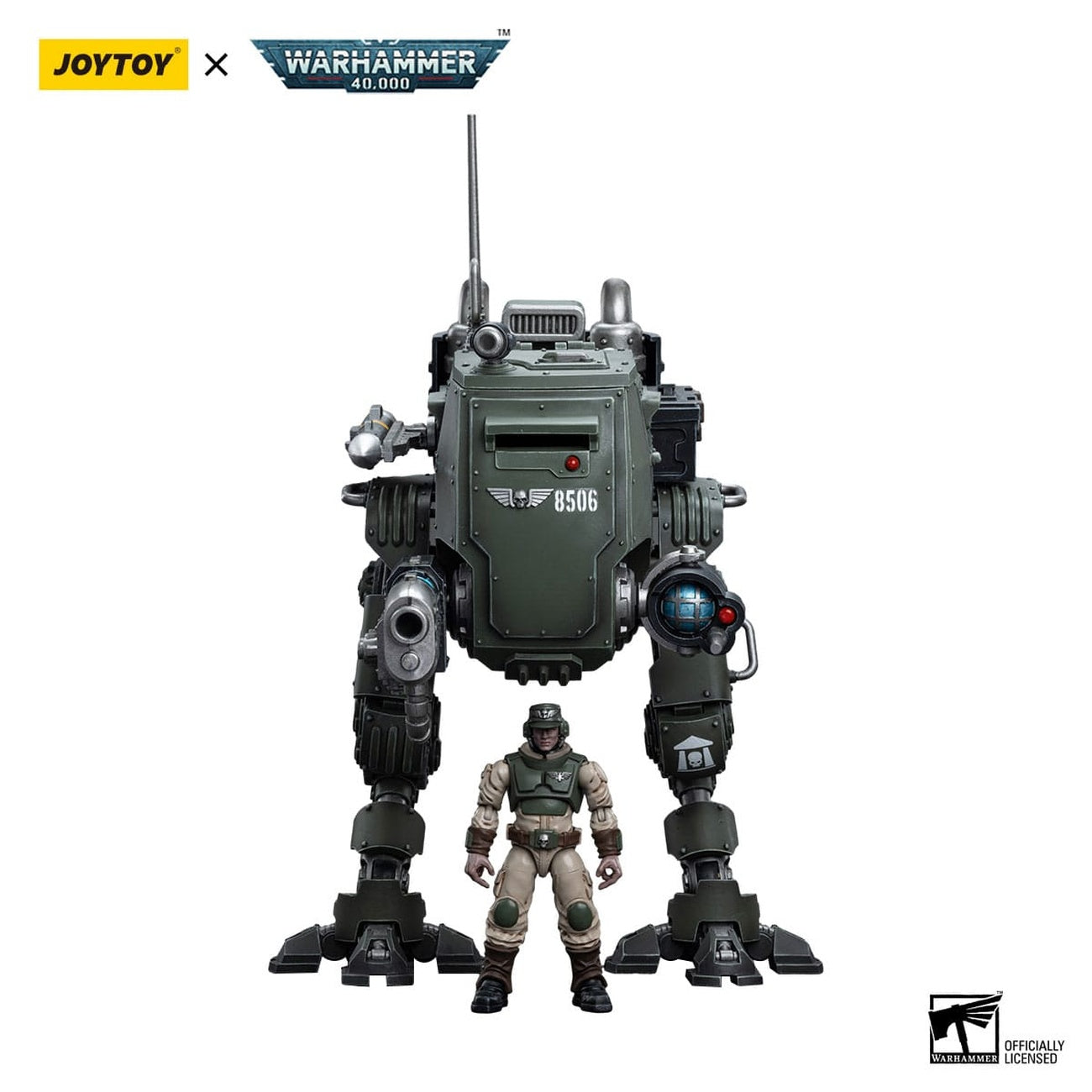 Immagine del prodotto Action figure Warhammer 40k 1/18 Astra Militarum Cadian Armoured Sentinel 12 cm