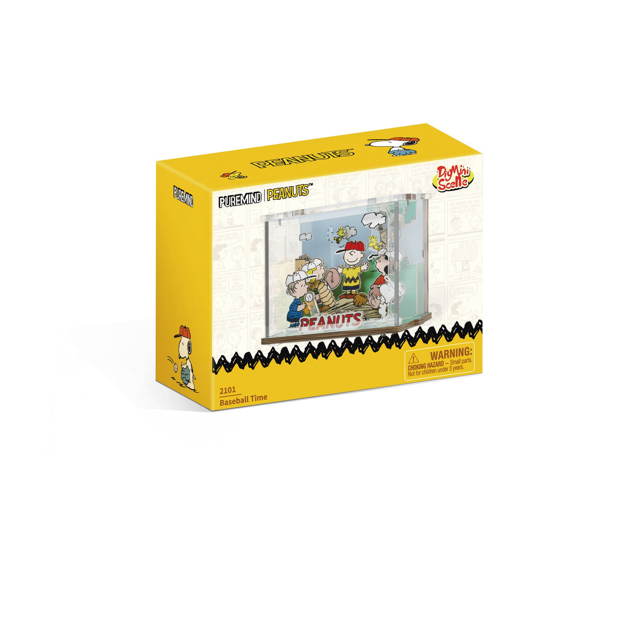 Immagine del prodotto Peanuts Puremind – Kit Fai-da-te Mini Scene Baseball Time