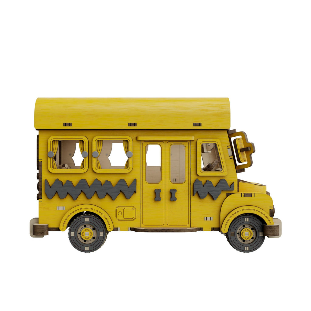 Product image Peanuts Puremind Building Set School Bus