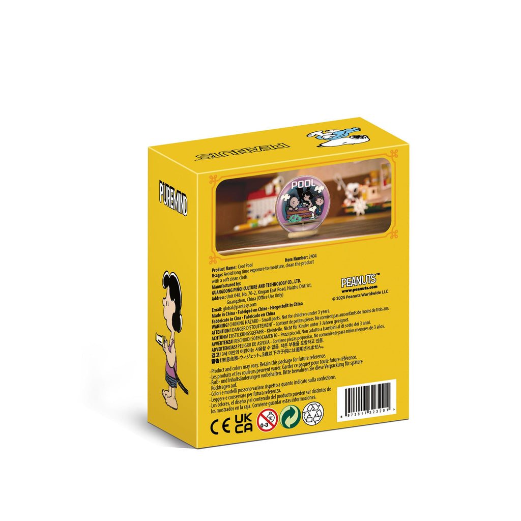 Immagine del prodotto The Peanuts Puremind Kit di modellismo Wooden Theater Globe Cool Pool