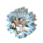 Immagine del prodotto Kit di modellismo Peanuts Puremind Wooden Theater Winter Wonderland