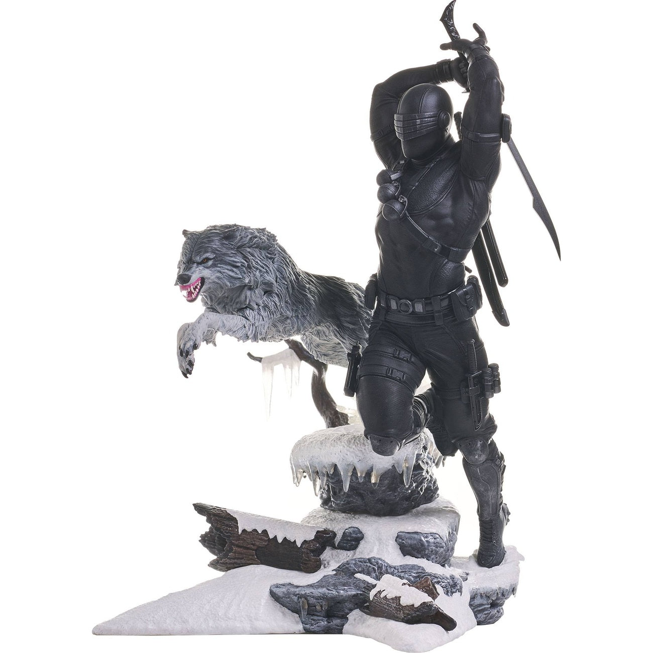Immagine del prodotto G.I. Joe Gallery Statua PVC Snake Eyes 28 cm