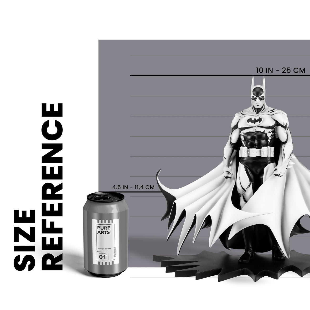 Immagine del prodotto Batman PX Statua PVC 1/8 SDCC 2024 Batman Black & White Version 27 cm