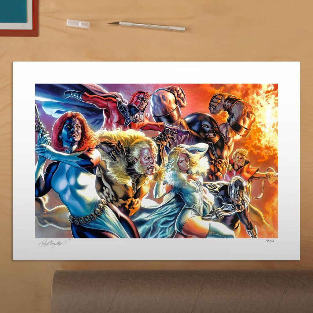 Immagine del prodotto Marvel X-Men Stampa artistica The Brotherhood of Mutants di Felipe Massafera 46 x 66 cm – senza cornice