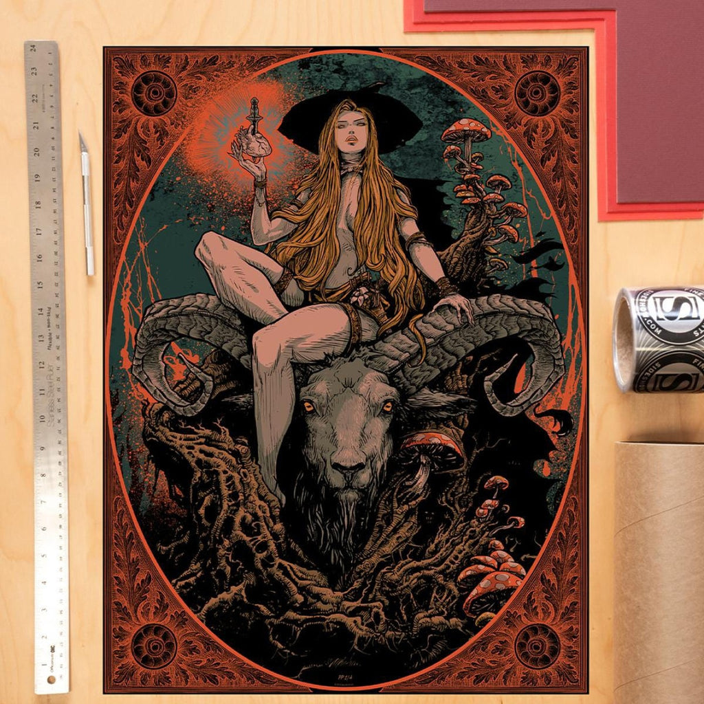Immagine del prodotto Sideshow Originals stampa d’arte The Witch of the Woods 61 x 46 cm – senza cornice