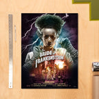 Immagine del prodotto La Moglie di Frankenstein Poster Artistico Bride of Frankenstein (Color Variant) di Ruiz Burgos 61 x 46 cm – senza cornice