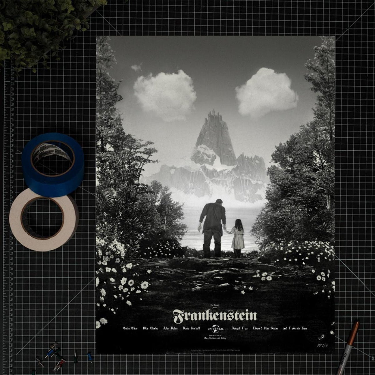 Immagine del prodotto Stampa artistica Frankenstein Frankenstein by Greg Ruth 61 x 46 cm – senza cornice