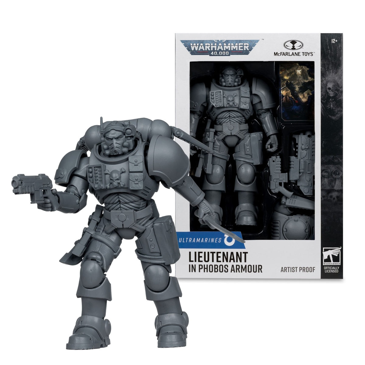 Immagine del prodotto Warhammer 40,000 Action figure Lieutenant in Phobos Armor (Ultramarines) (Artist Proof) 18 cm