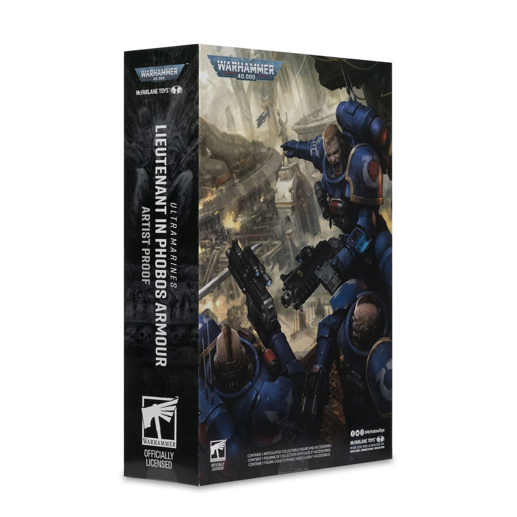 Immagine del prodotto Warhammer 40,000 Action figure Lieutenant in Phobos Armor (Ultramarines) (Artist Proof) 18 cm