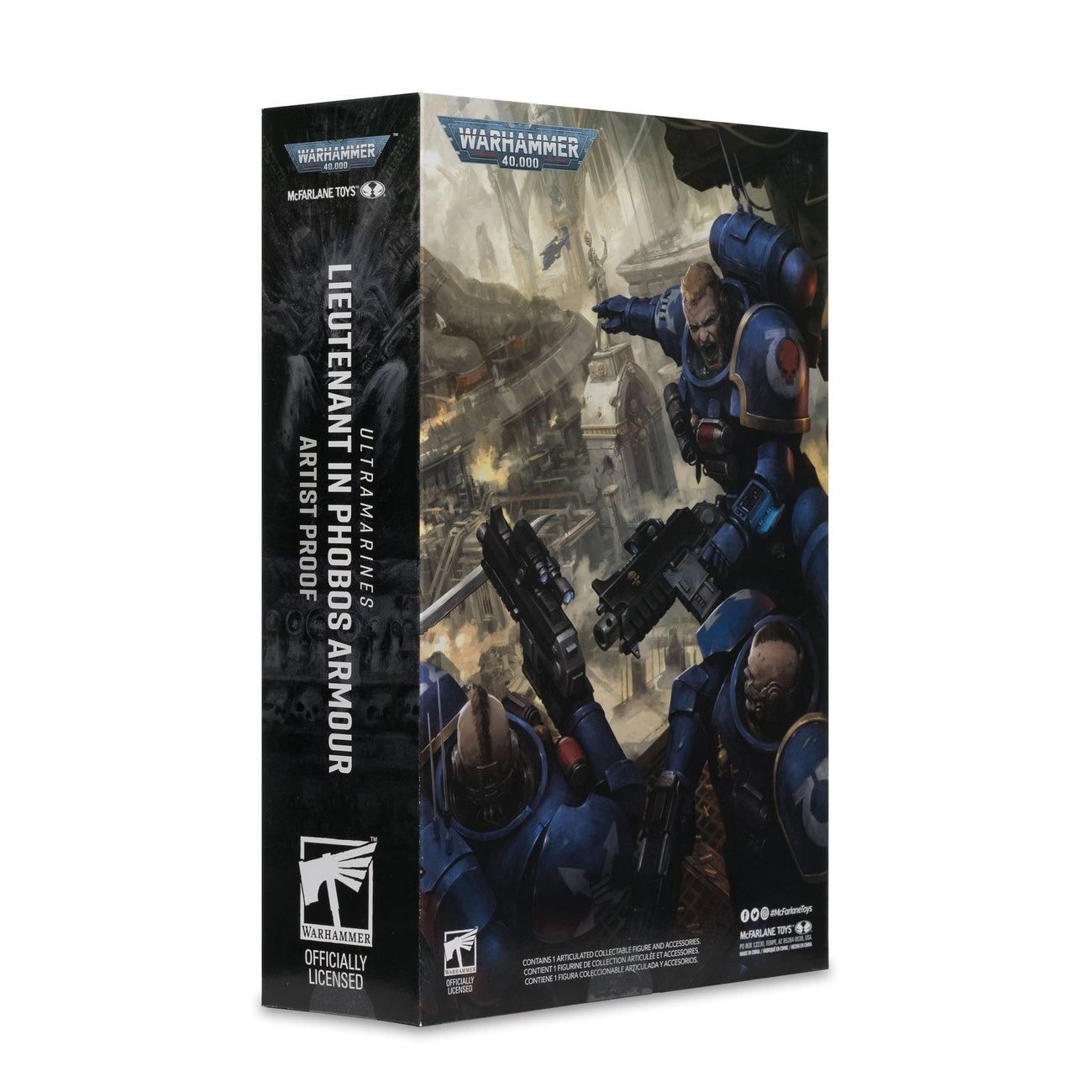 Immagine del prodotto Warhammer 40,000 Action figure Lieutenant in Phobos Armor (Ultramarines) (Artist Proof) 18 cm