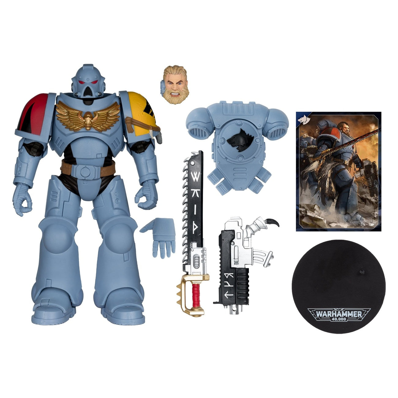 Immagine del prodotto Warhammer 40,000 Action figure Grey Hunter (Space Wolves) 18 cm