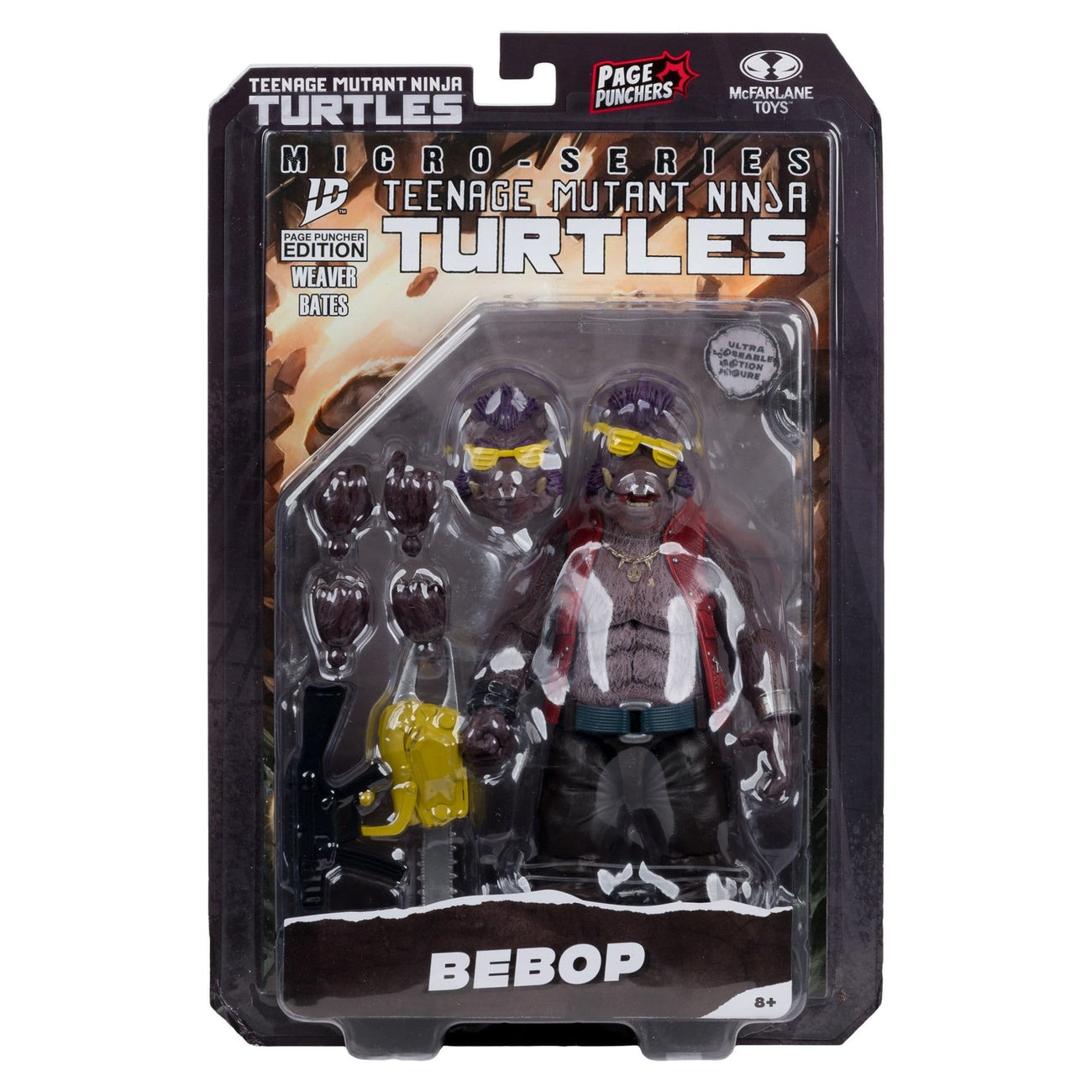 Immagine del prodotto Teenage Mutant Ninja Turtles Page Punchers action figure Bebop 16 cm