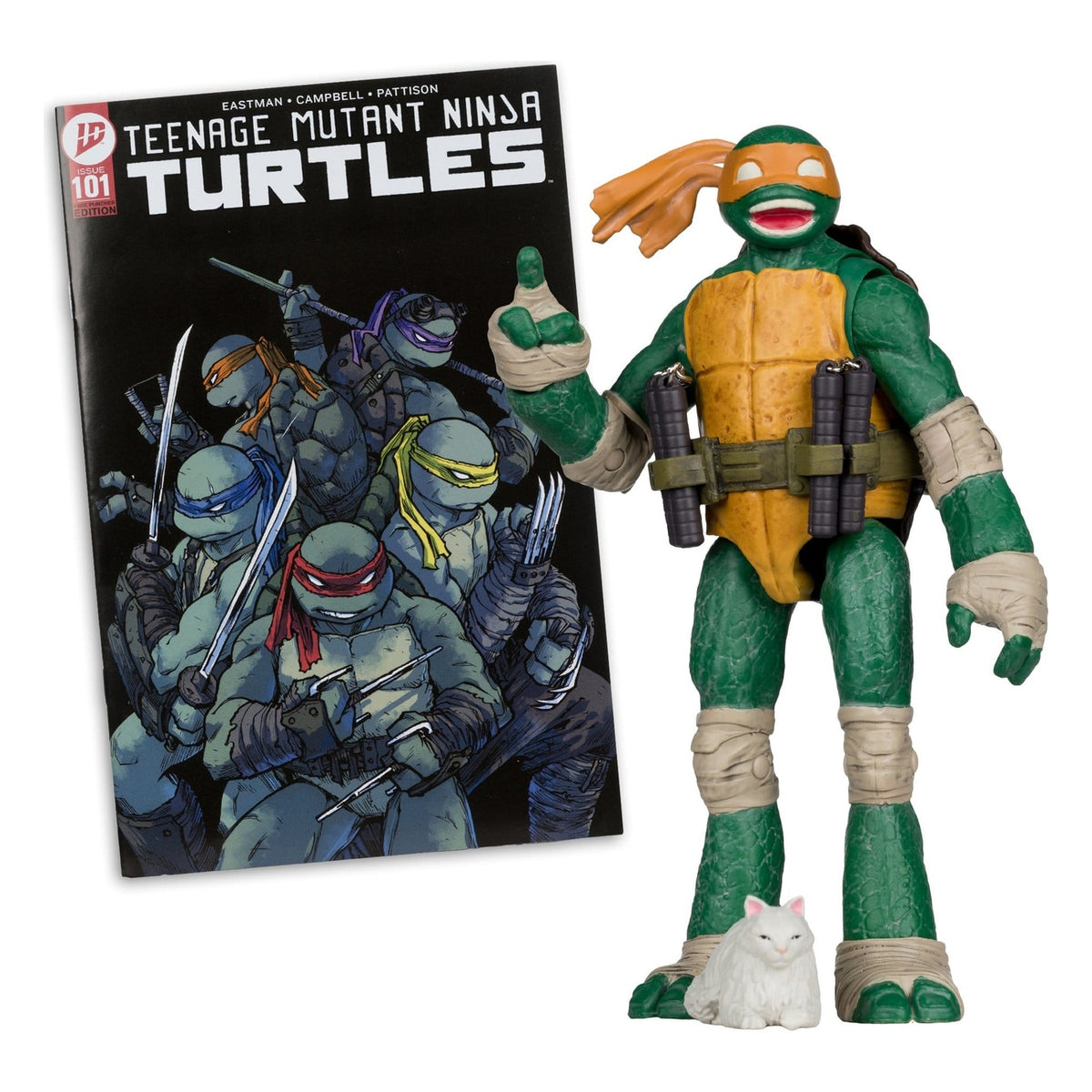 Immagine del prodotto Teenage Mutant Ninja Turtles Page Punchers action figure Michelangelo 13 cm