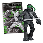 Immagine del prodotto Teenage Mutant Ninja Turtles Page Punchers action figure Leonardo (Black White & Green) (Red Platinum Edition) 13 cm